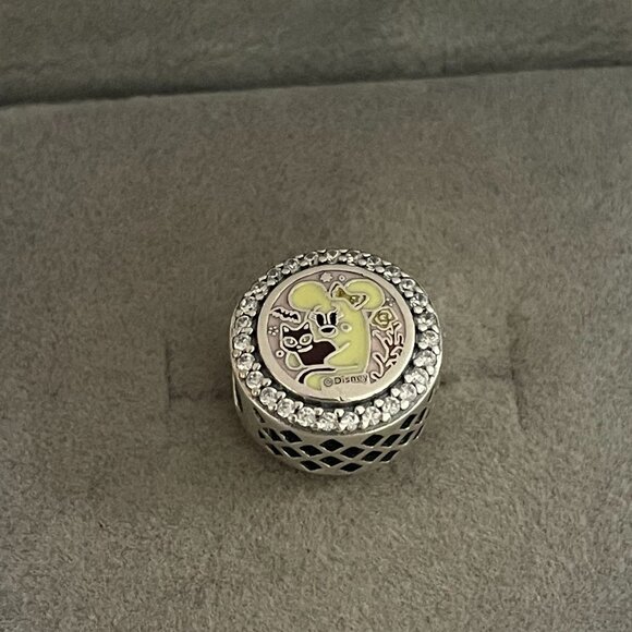 Disney Parks 2025 Mickey & Minnie Ghosts Pandora Charm - Picture 4 of 4